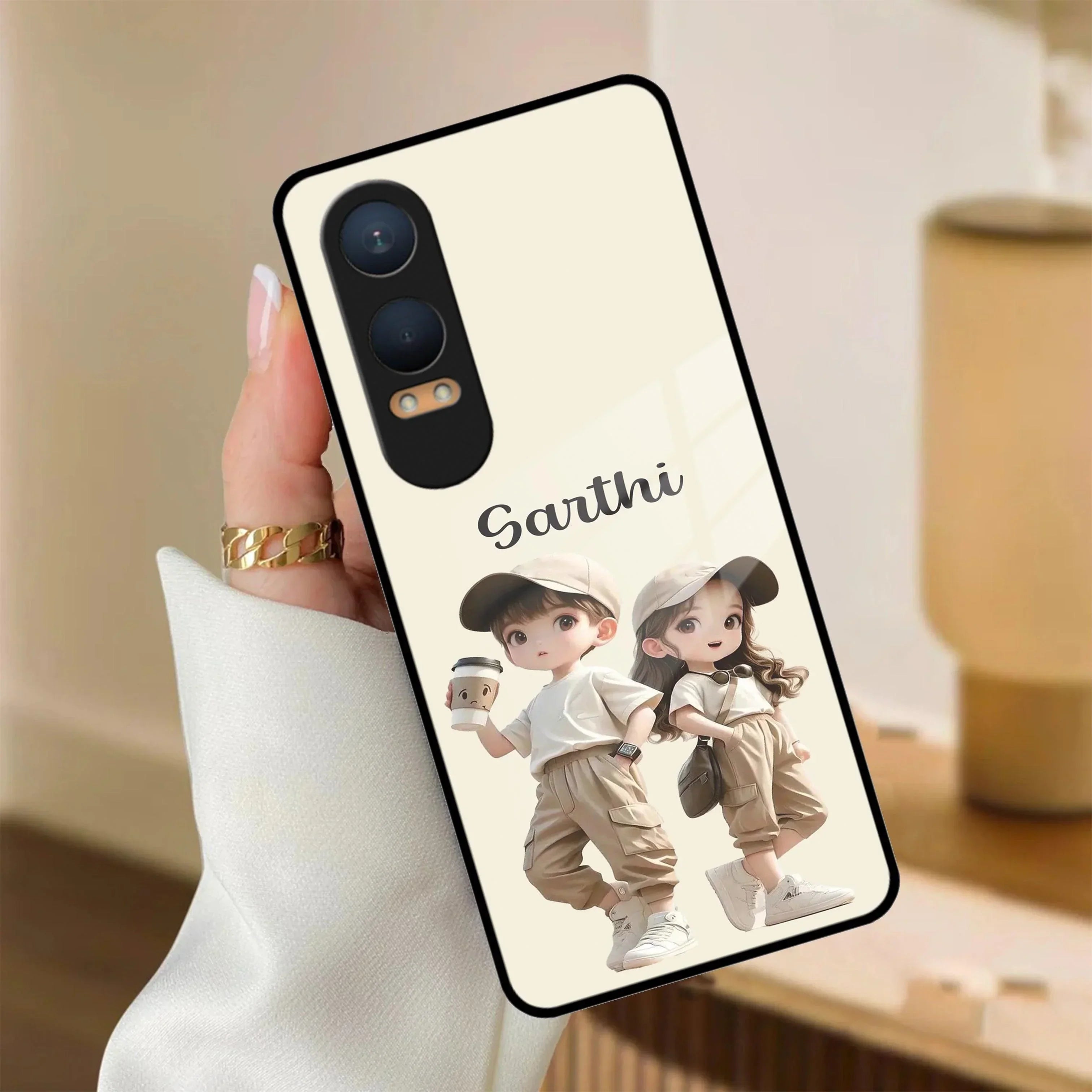Sweet Harmony Customize Glass Case Cover For Oneplus - ShopOnCliQ