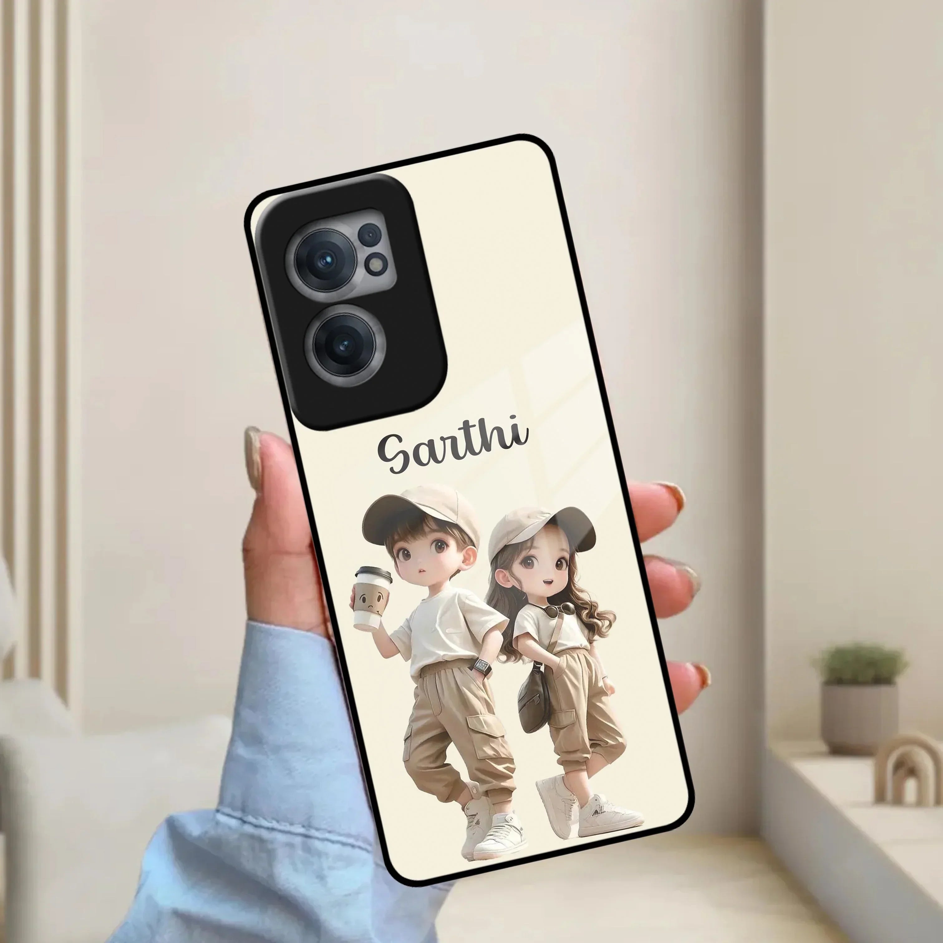 Sweet Harmony Customize Glass Case Cover For Oneplus - ShopOnCliQ