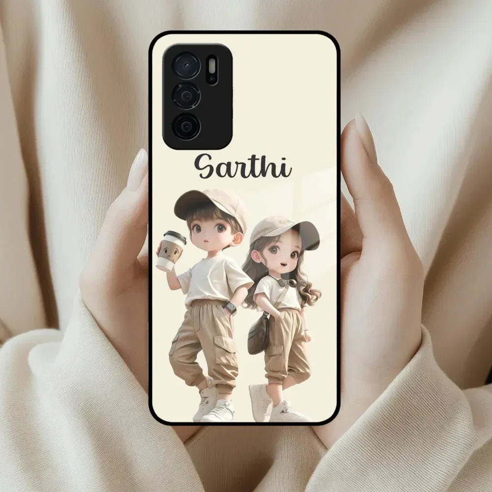 Sweet Harmony Customize Glass Case Cover For Oppo - ShopOnCliQ
