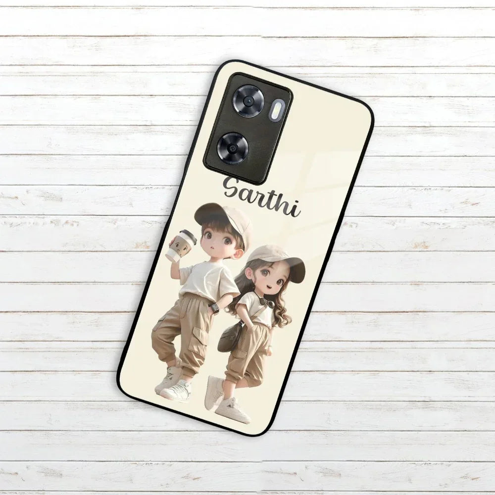 Sweet Harmony Customize Glass Case Cover For Oppo - ShopOnCliQ