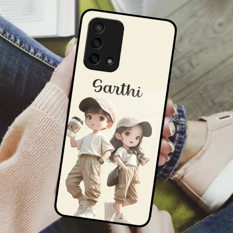 Sweet Harmony Customize Glass Case Cover For Oppo - ShopOnCliQ