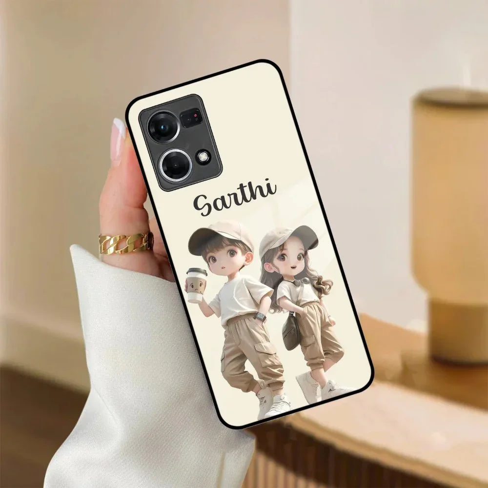 Sweet Harmony Customize Glass Case Cover For Oppo - ShopOnCliQ