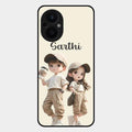 Sweet Harmony Customize Glass Case Cover For Oppo F21S Pro 5G