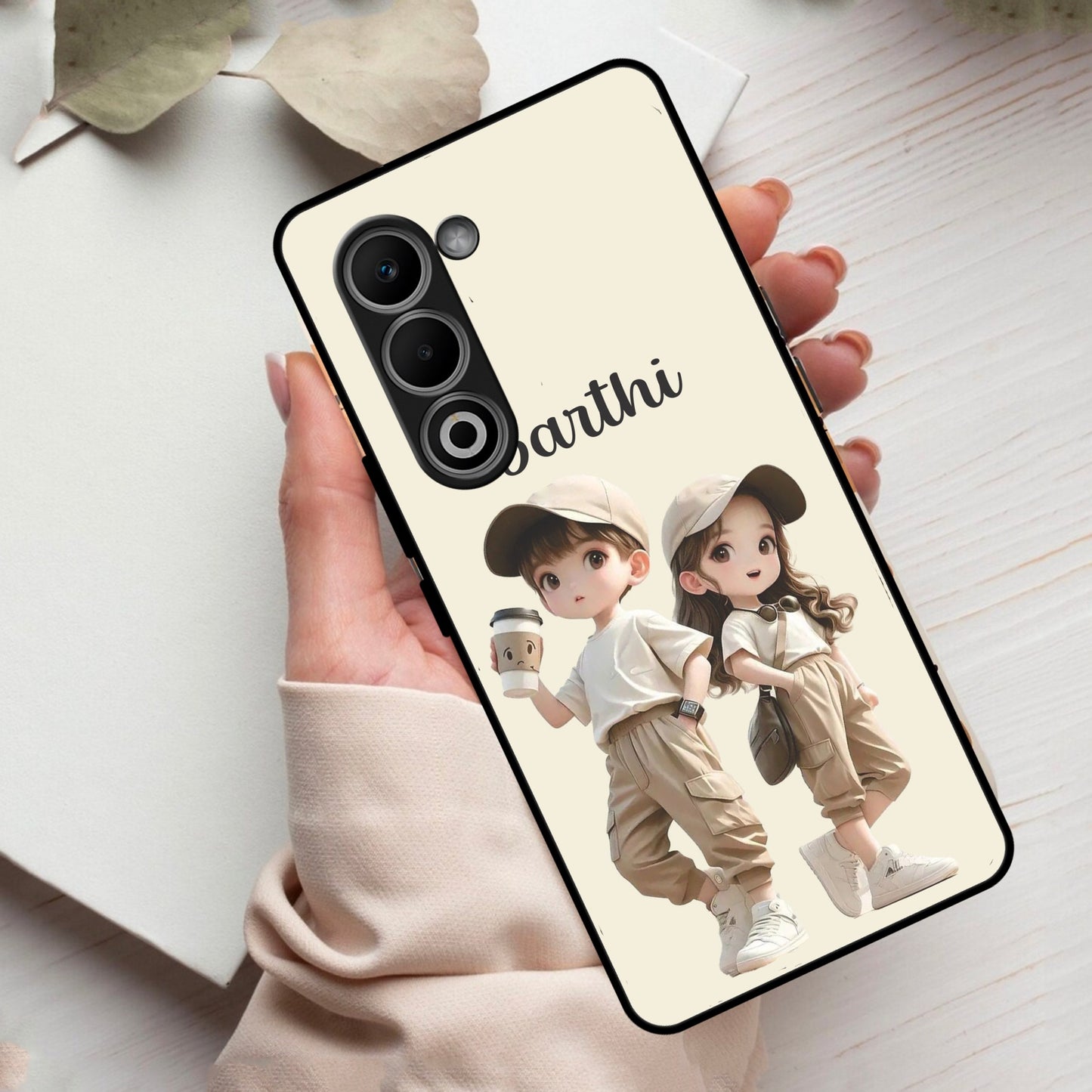 Sweet Harmony Customize Glass Case Cover For Oppo
