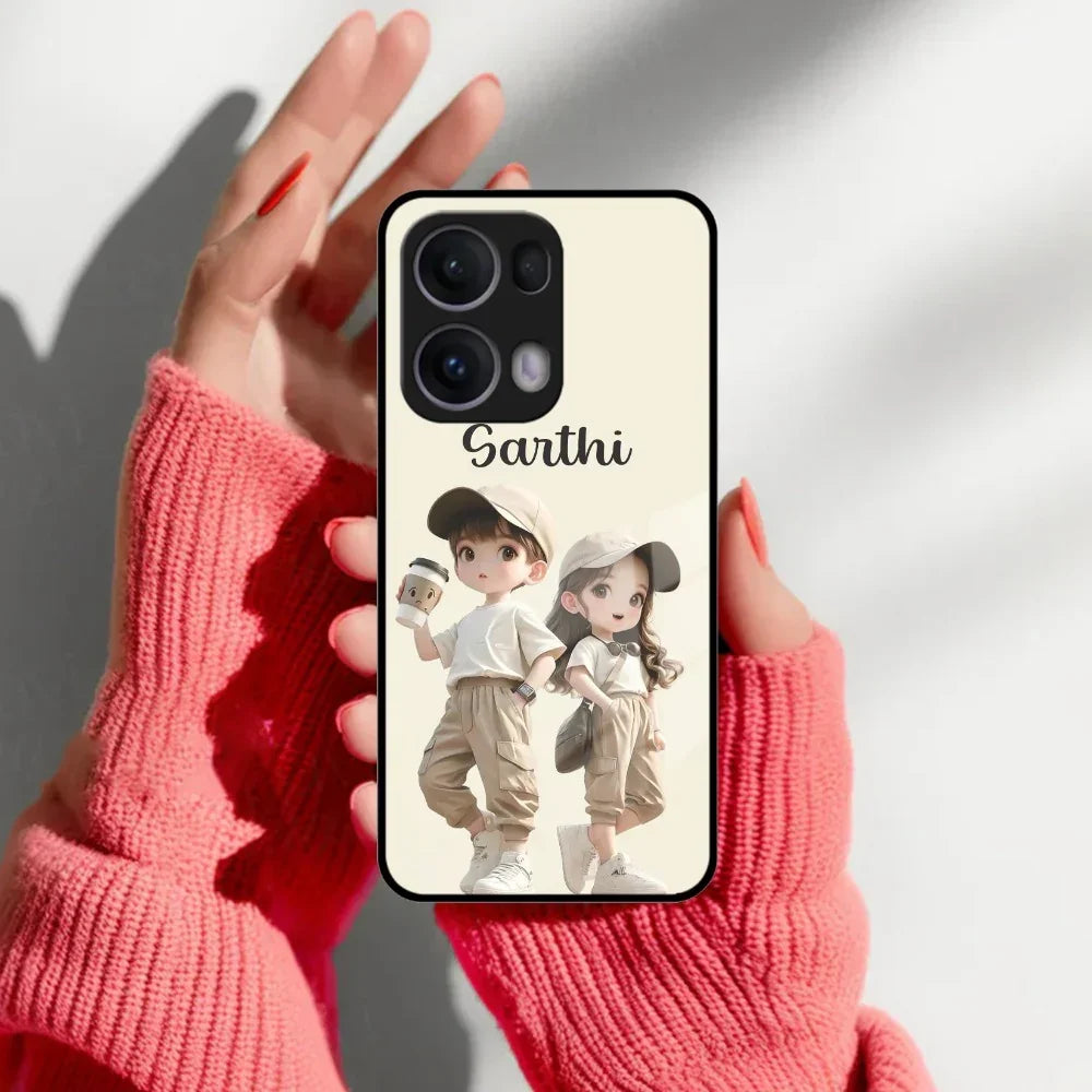 Sweet Harmony Customize Glass Case Cover For Oppo - ShopOnCliQ