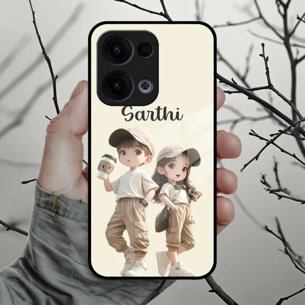 Sweet Harmony Customize Glass Case Cover For Oppo - ShopOnCliQ