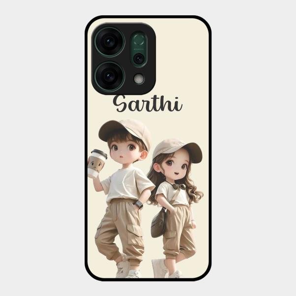 Sweet Harmony Customize Glass Case Cover For Oppo Reno 14 5G