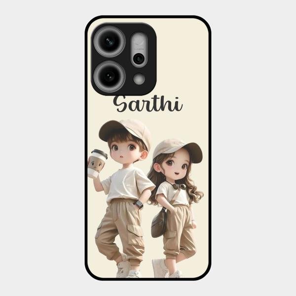 Sweet Harmony Customize Glass Case Cover For Oppo Reno 14 Pro 5G