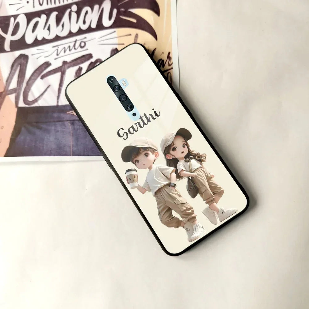 Sweet Harmony Customize Glass Case Cover For Oppo - ShopOnCliQ