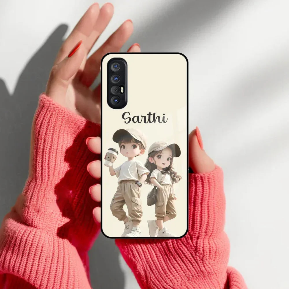 Sweet Harmony Customize Glass Case Cover For Oppo - ShopOnCliQ