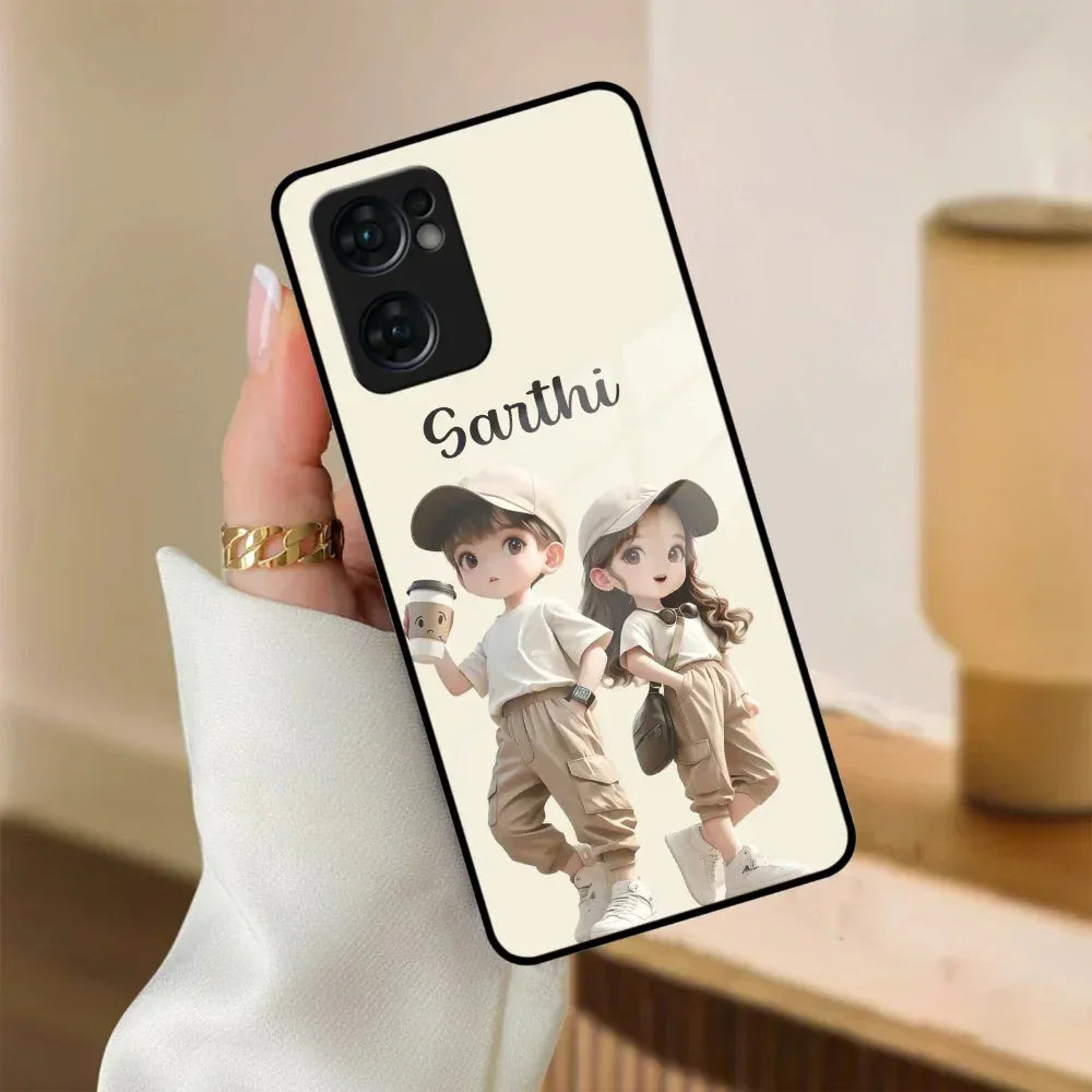 Sweet Harmony Customize Glass Case Cover For Oppo - ShopOnCliQ