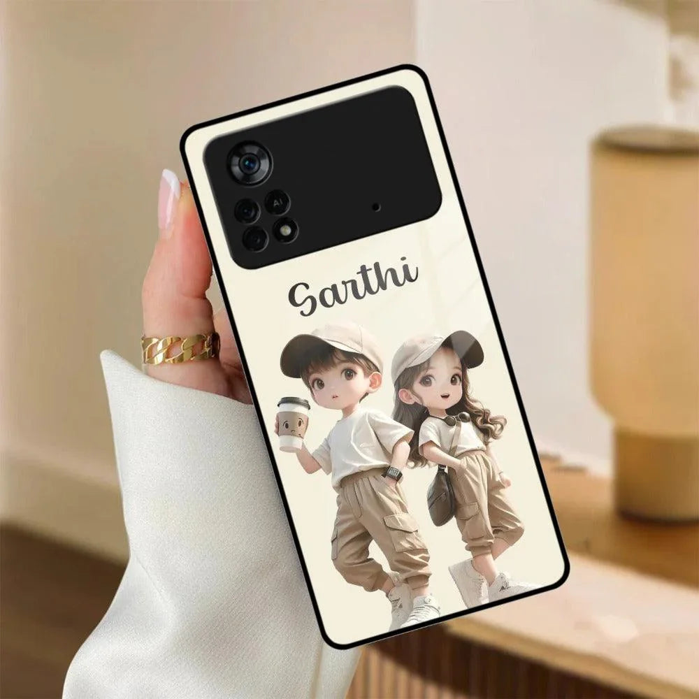 Sweet Harmony Customize Glass Case Cover For Poco - ShopOnCliQ