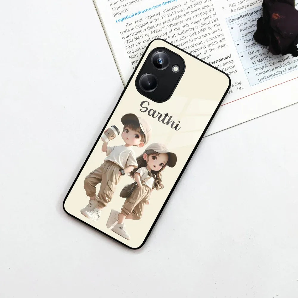 Sweet Harmony Customize Glass Case Cover For Realme/Narzo - ShopOnCliQ