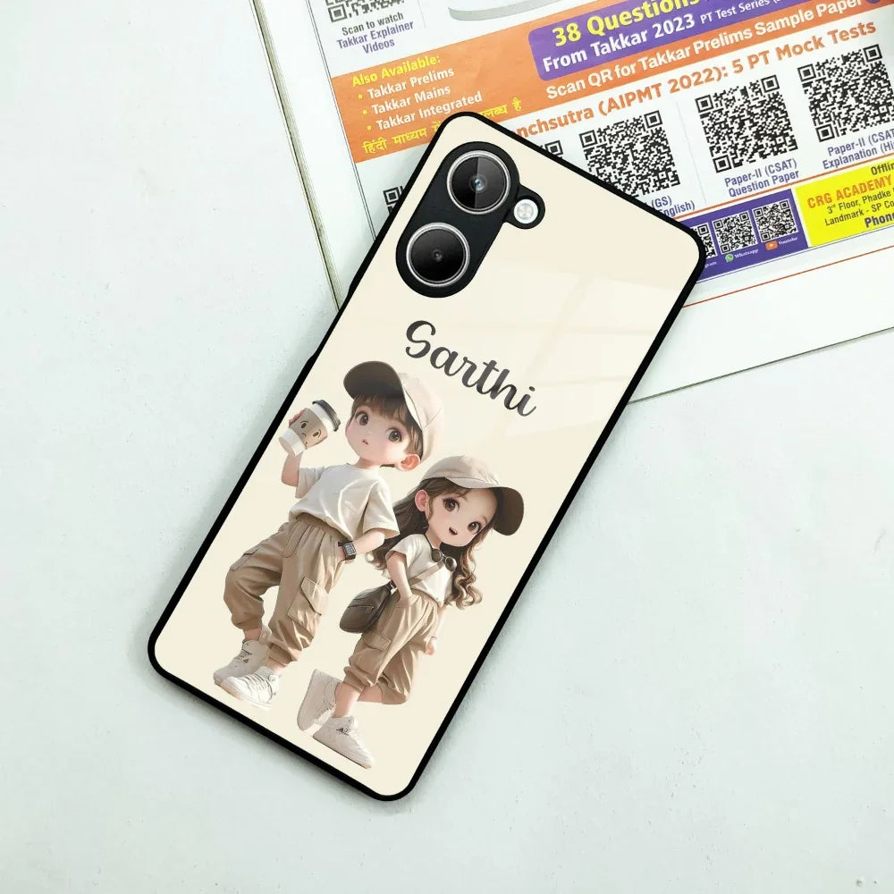 Sweet Harmony Customize Glass Case Cover For Realme/Narzo - ShopOnCliQ