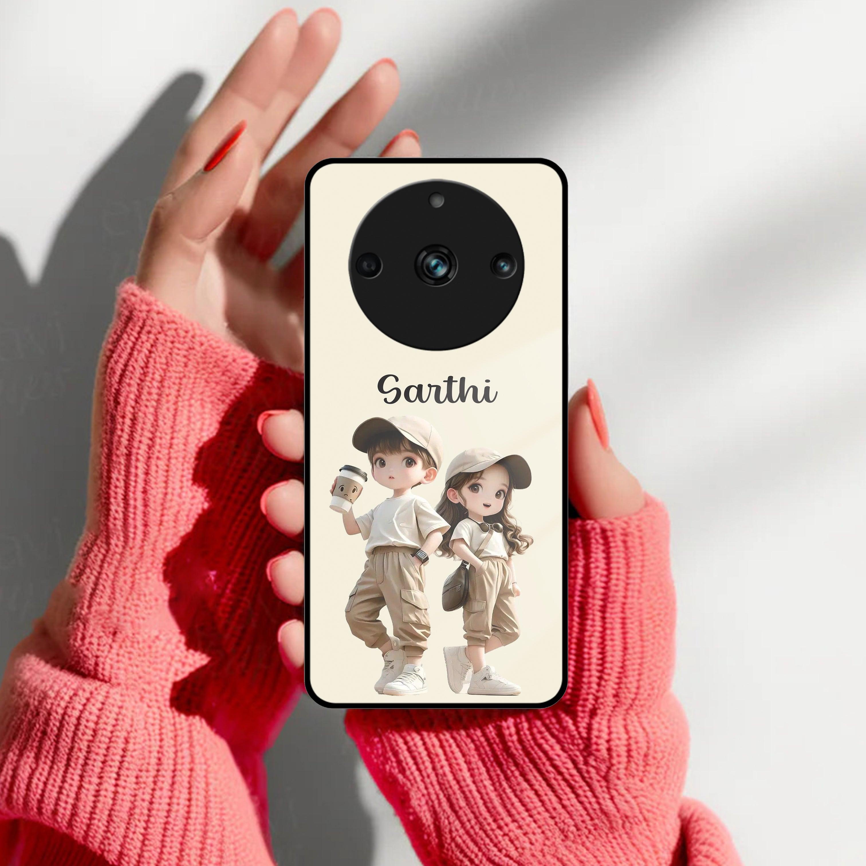 Sweet Harmony Customize Glass Case Cover For Realme/Narzo - ShopOnCliQ