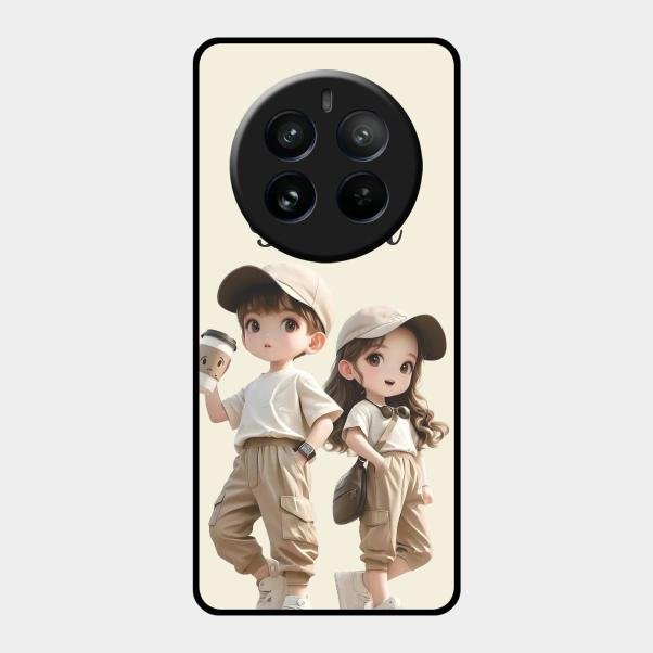 Sweet Harmony Customize Glass Case Cover For Realme 12 Pro Plus 5G