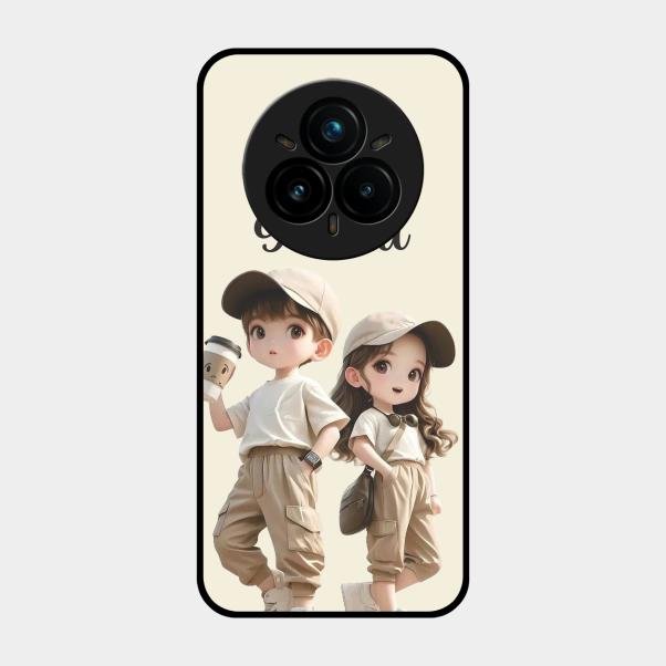 Sweet Harmony Customize Glass Case Cover For Realme 14 Pro 5G