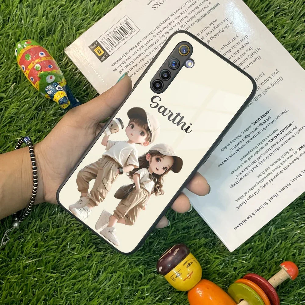 Sweet Harmony Customize Glass Case Cover For Realme/Narzo - ShopOnCliQ
