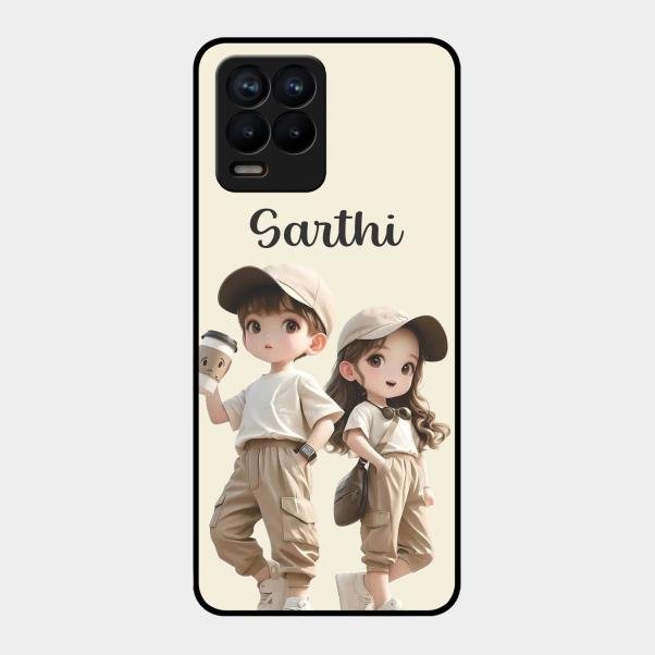 Sweet Harmony Customize Glass Case Cover For Realme 8 Pro