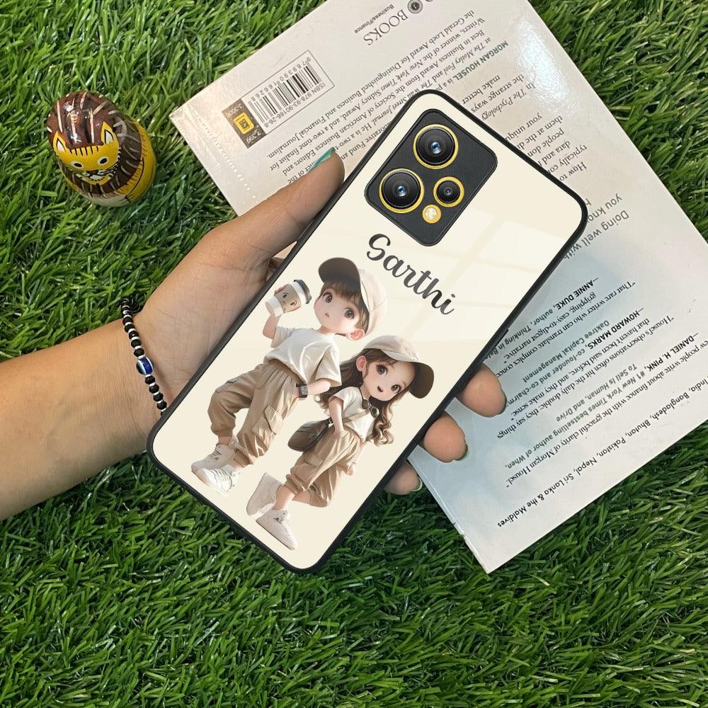 Sweet Harmony Customize Glass Case Cover For Realme/Narzo - ShopOnCliQ