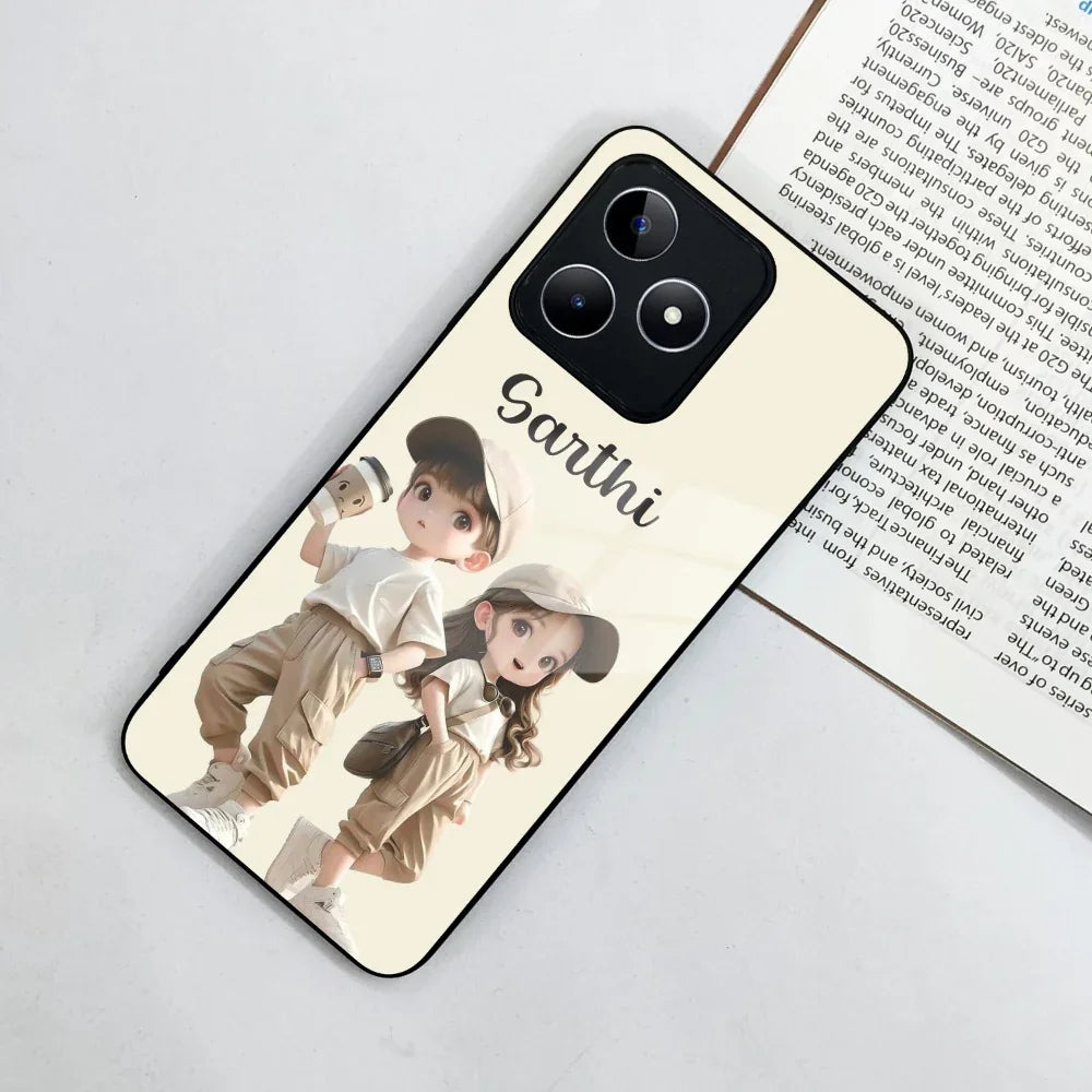 Sweet Harmony Customize Glass Case Cover For Realme/Narzo - ShopOnCliQ