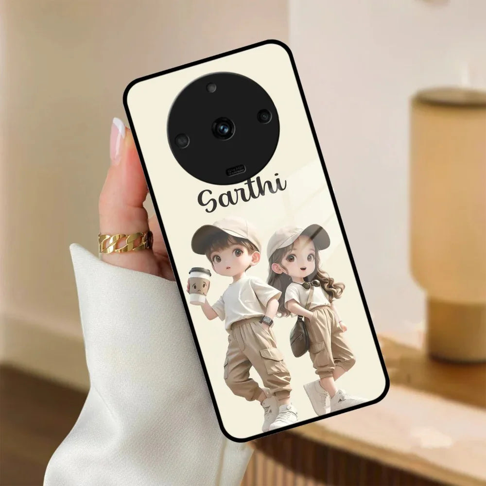 Sweet Harmony Customize Glass Case Cover For Realme/Narzo - ShopOnCliQ