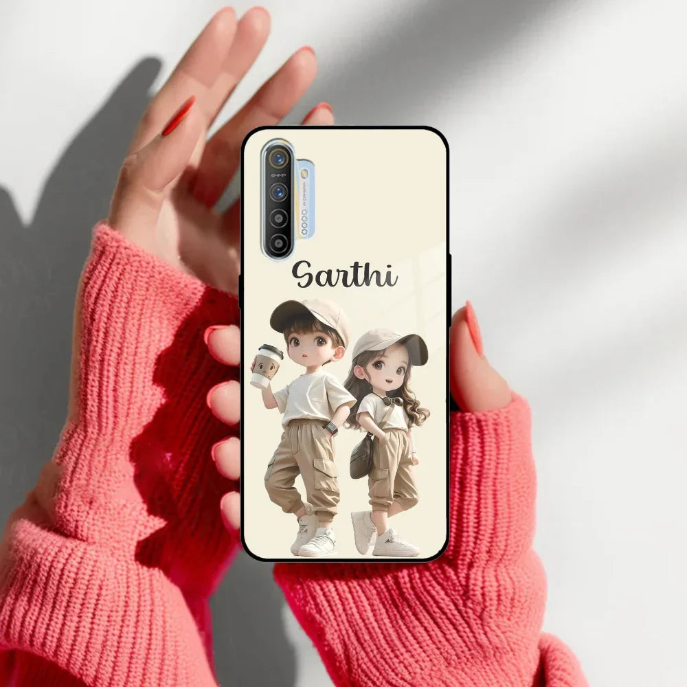 Sweet Harmony Customize Glass Case Cover For Realme/Narzo - ShopOnCliQ