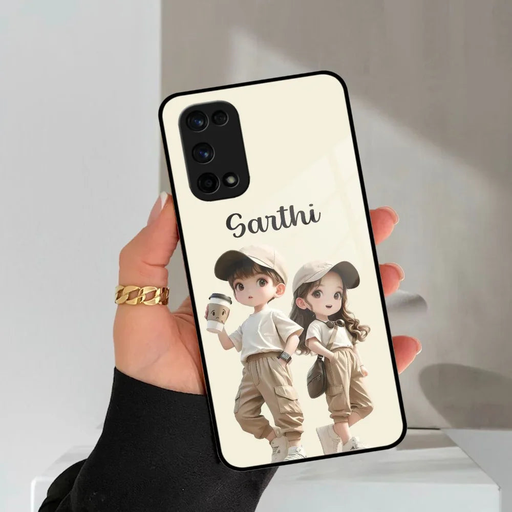 Sweet Harmony Customize Glass Case Cover For Realme/Narzo - ShopOnCliQ