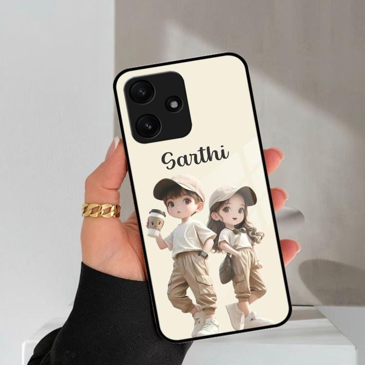 Sweet Harmony Customize Glass Case Cover For Poco - ShopOnCliQ