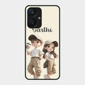 Sweet Harmony Customize Glass Case Cover For Redmi 13C 5G