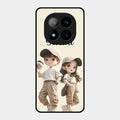 Sweet Harmony Customize Glass Case Cover For Redmi Note 14 Pro Plus 5G