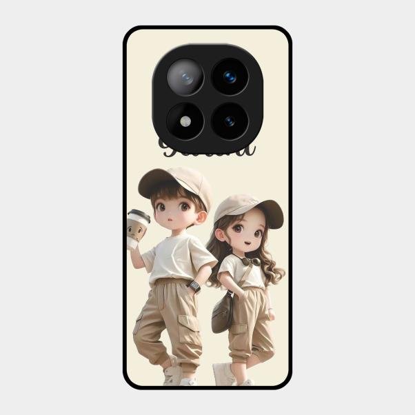 Sweet Harmony Customize Glass Case Cover For Redmi Note 14 Pro Plus 5G