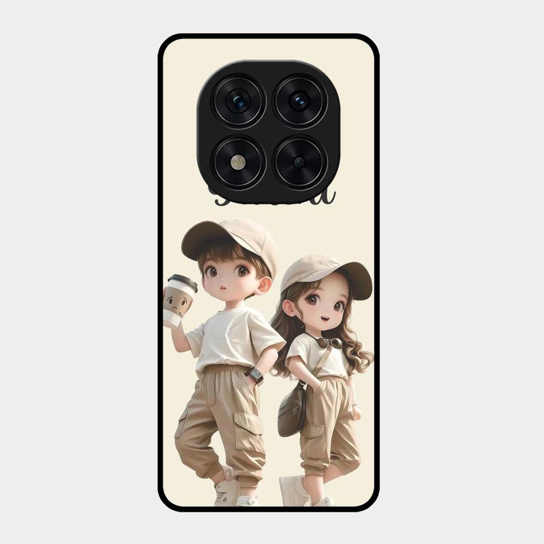 Sweet Harmony Customize Glass Case Cover For Redmi Note 15 Pro Plus 5G