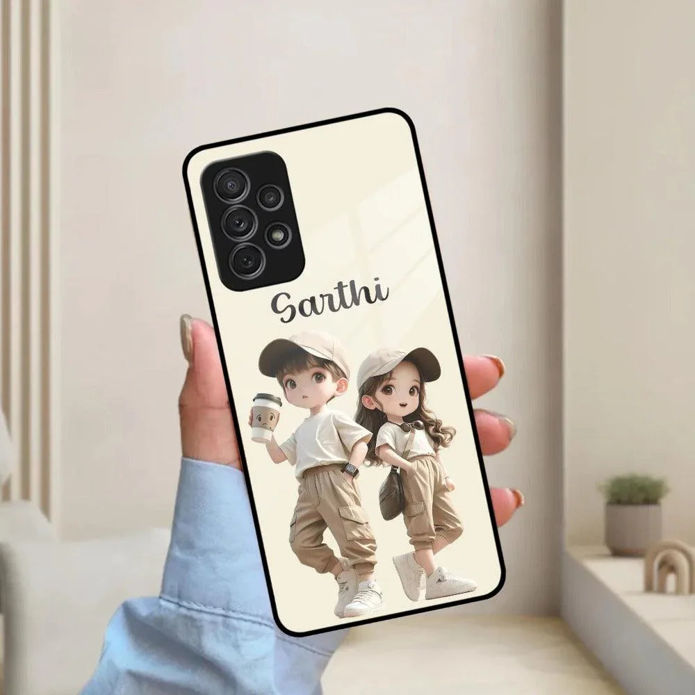 Sweet Harmony Customize Glass Case Cover For Samsung - ShopOnCliQ