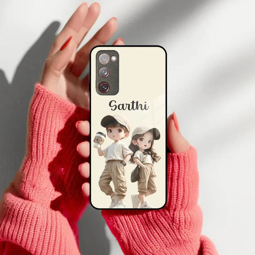 Sweet Harmony Customize Glass Case Cover For Samsung - ShopOnCliQ