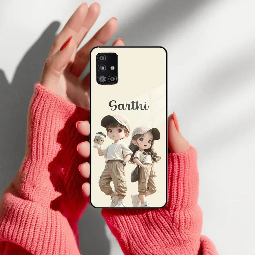 Sweet Harmony Customize Glass Case Cover For Samsung - ShopOnCliQ