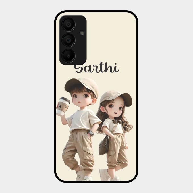 Sweet Harmony Customize Glass Case Cover For Samsung Galaxy F15 5G