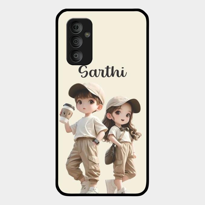 Sweet Harmony Customize Glass Case Cover For Samsung Galaxy F23 5G