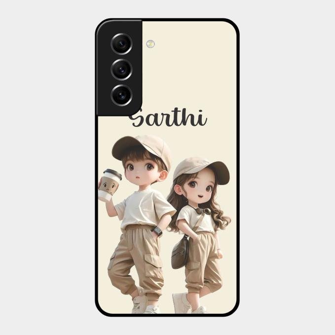 Sweet Harmony Customize Glass Case Cover For Samsung Galaxy S21 Fe 5G