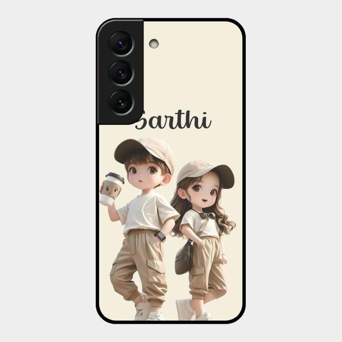 Sweet Harmony Customize Glass Case Cover For Samsung Galaxy S22 5G