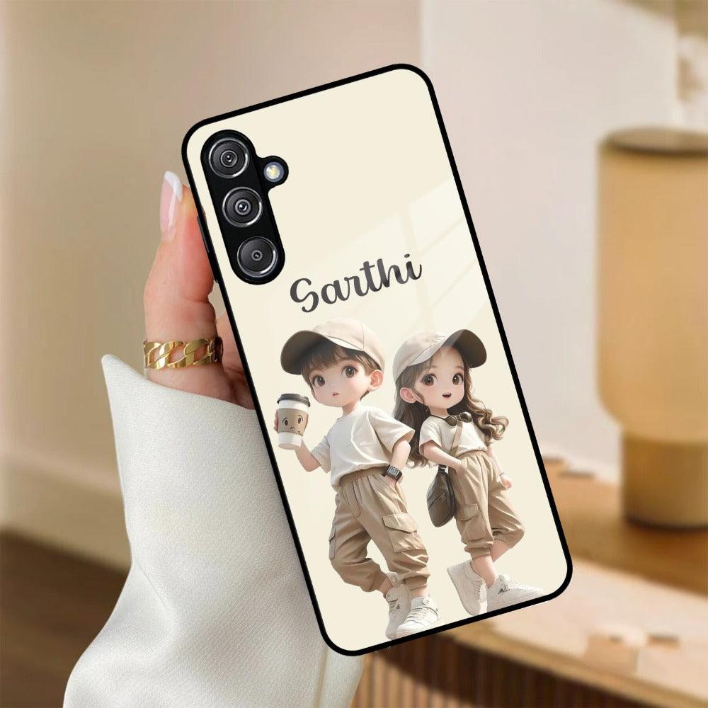 Sweet Harmony Customize Glass Case Cover For Samsung