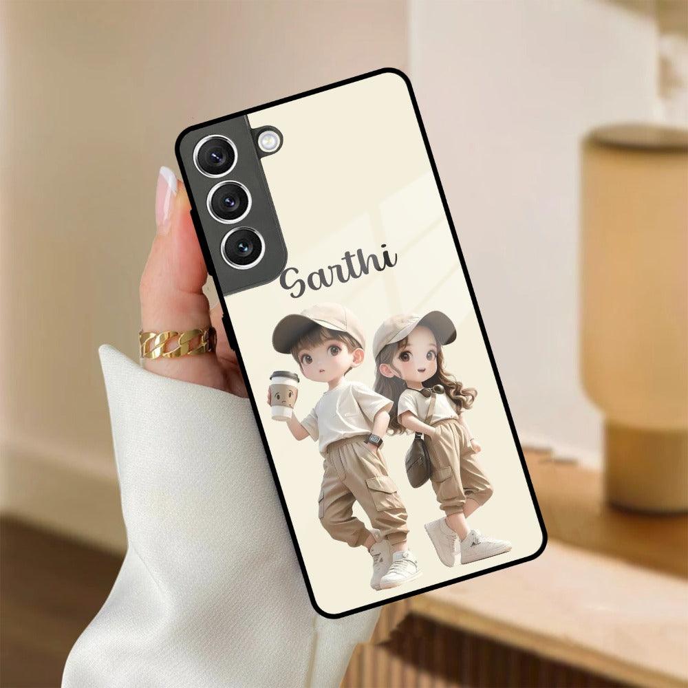 Sweet Harmony Customize Glass Case Cover For Samsung