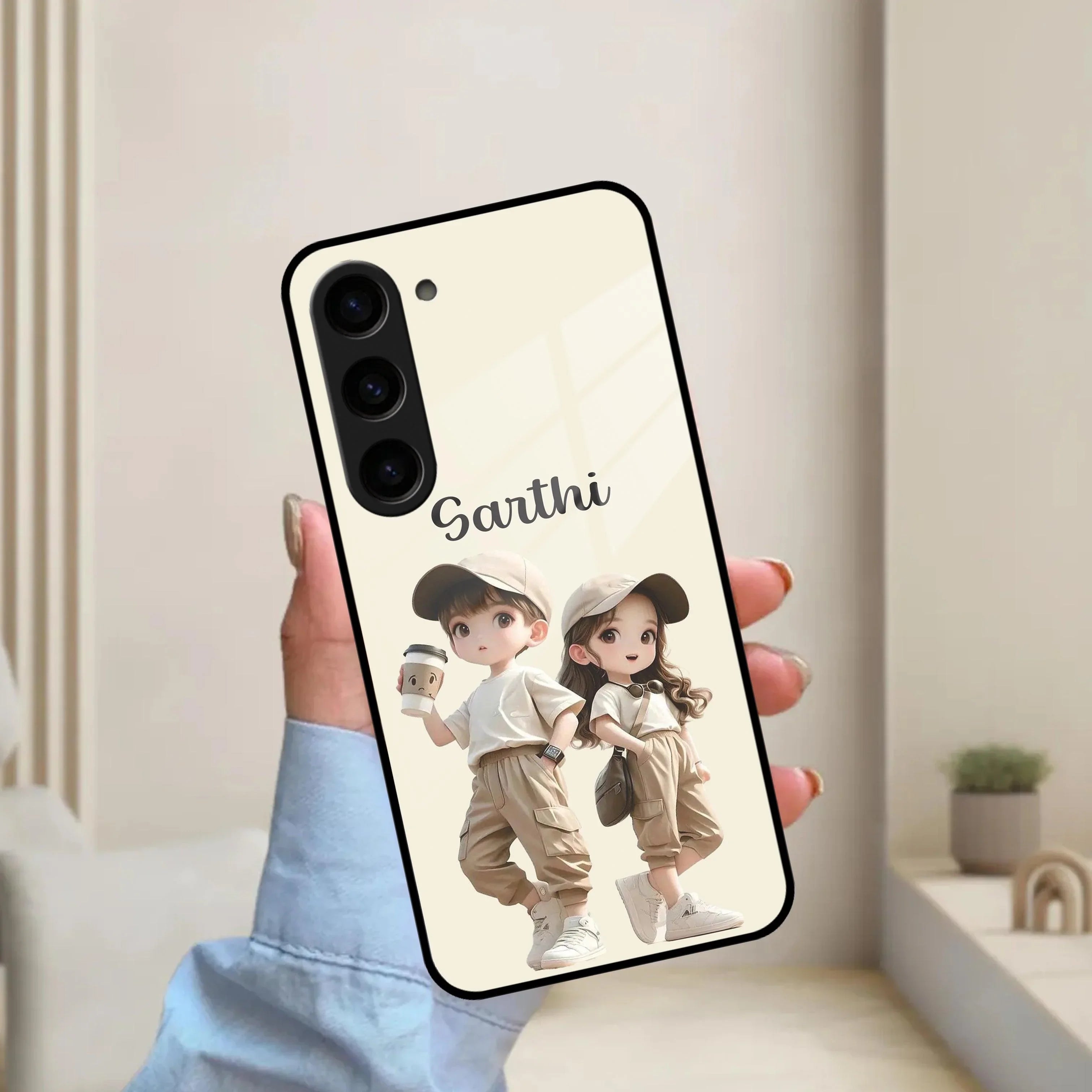 Sweet Harmony Customize Glass Case Cover For Samsung - ShopOnCliQ