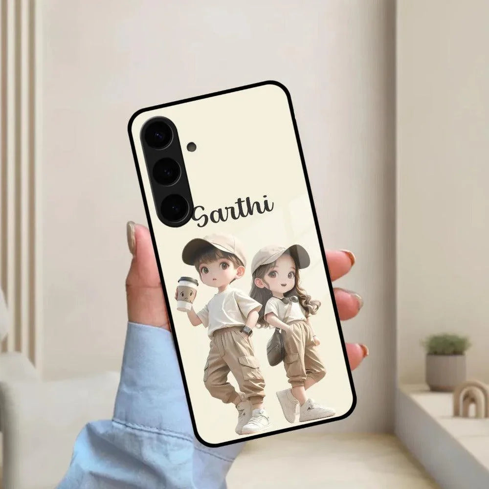 Sweet Harmony Customize Glass Case Cover For Samsung - ShopOnCliQ