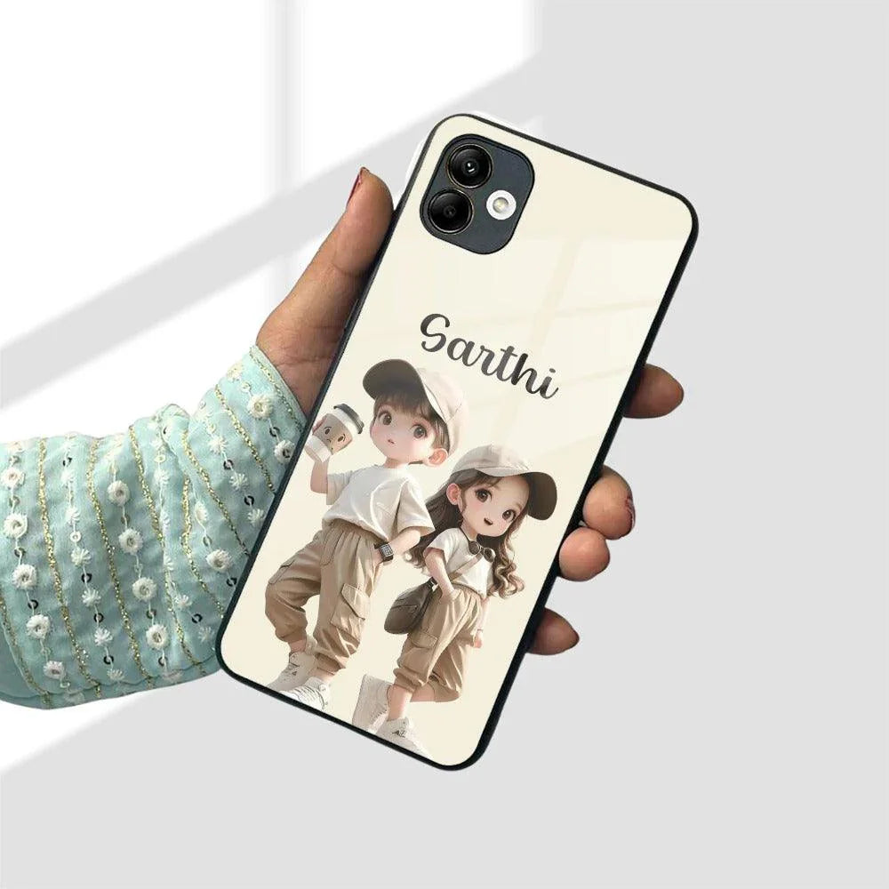 Sweet Harmony Customize Glass Case Cover For Samsung - ShopOnCliQ