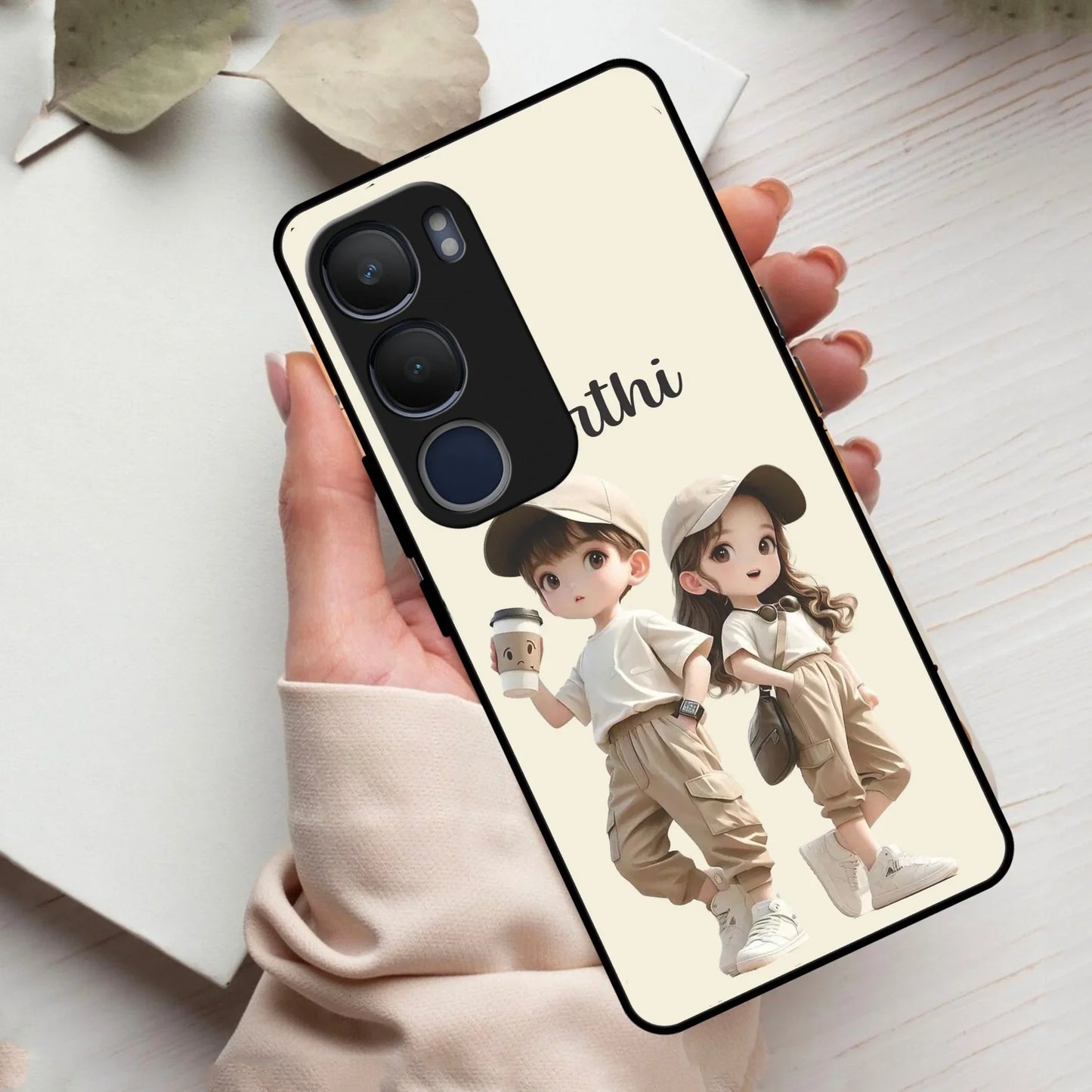 Sweet Harmony Customize Glass Case Cover For Vivo - ShopOnCliQ