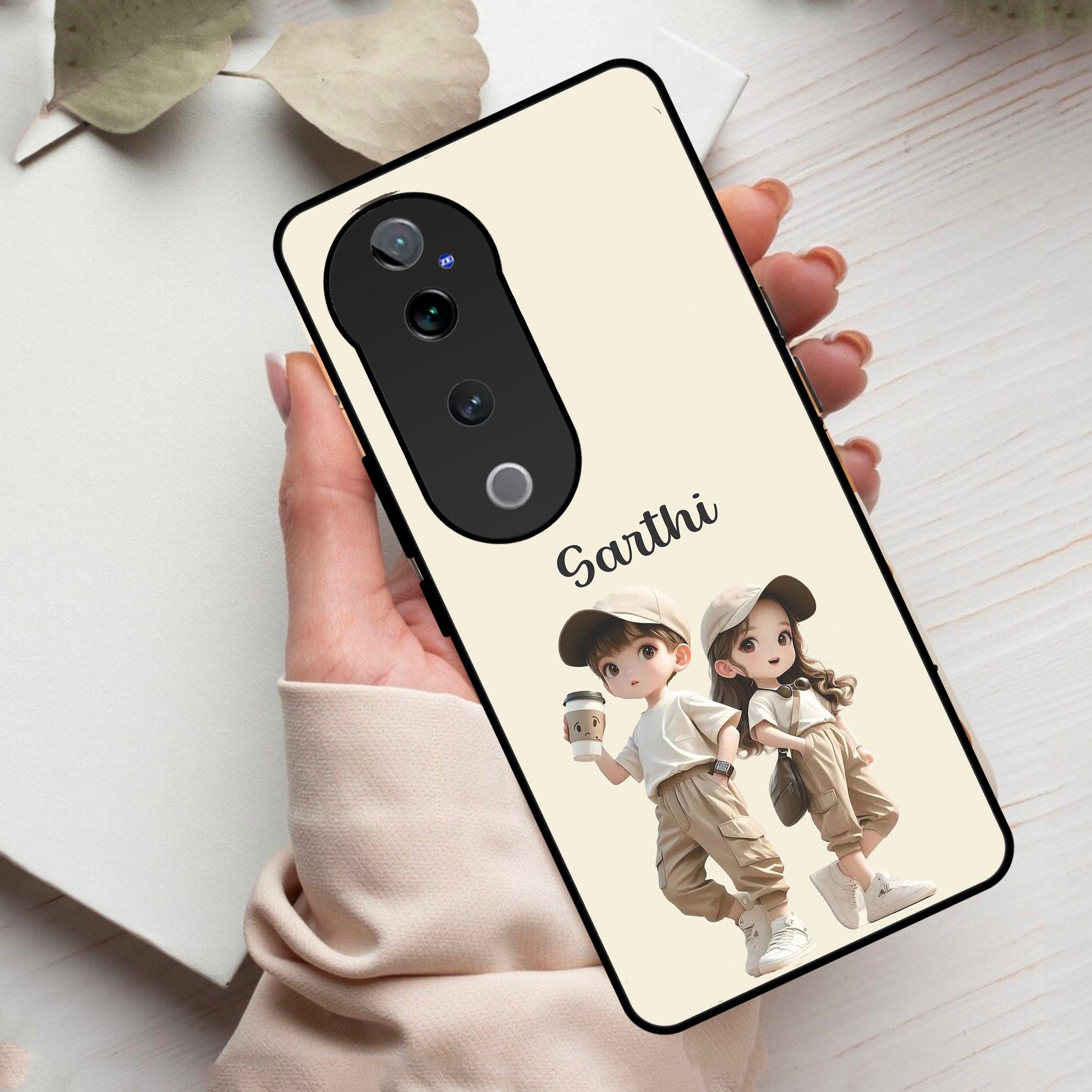 Sweet Harmony Customize Glass Case Cover For Vivo - ShopOnCliQ