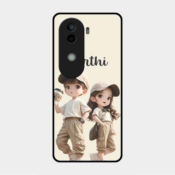 Sweet Harmony Customize Glass Case Cover For Vivo V40E 5G