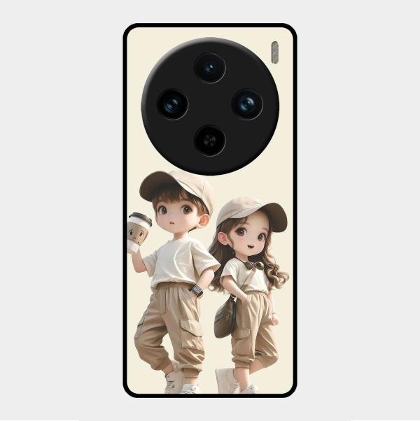Sweet Harmony Customize Glass Case Cover For Vivo X100 Pro 5G