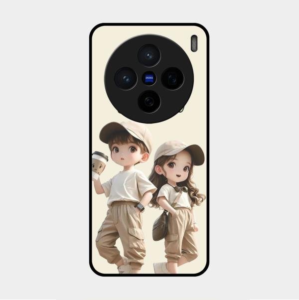 Sweet Harmony Customize Glass Case Cover For Vivo X200 5G